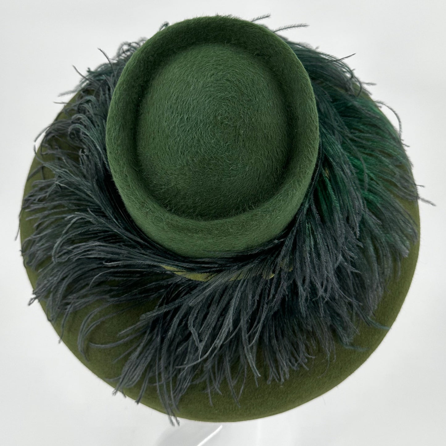 Lady Green - Felt and feather